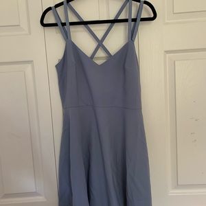 periwinkle french collection skater dresss